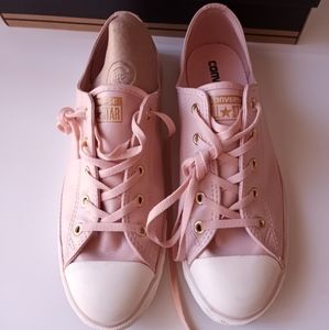Converse Womens Chuck Taylor All Star Dainty Ox Dusk Pink tennis shoes